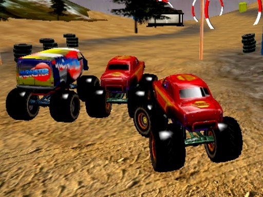 Monster Truck Dirt Rally | Action and Arcade Game on Vector Dot