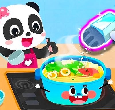 Baby Panda Magic Kitchen