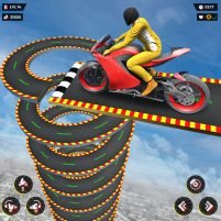 Mega Ramps Bike Stunt